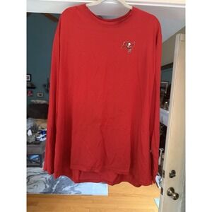 Nike On Field Apparel Tampa Bay Buccaneers Long Sleeve T-Shirt Red Size 3XL